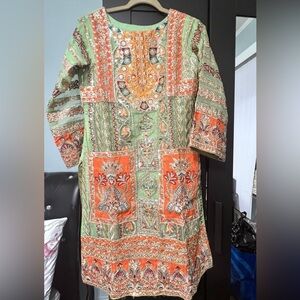 Pakistani dress by Maryum and maria